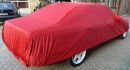 Car-Cover Satin Red mit Spiegeltasche für S-Klasse W220