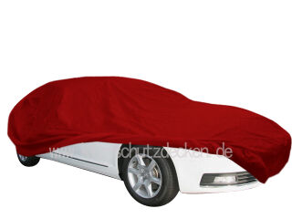Car-Cover Satin Red mit Spiegeltaschen für Audi A6 C4 94-97