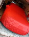 Car-Cover Samt Red with Mirror Bags for Audi A8