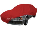 Car-Cover Satin Red mit Spiegeltasche für BMW...