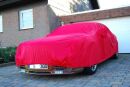 Car-Cover Satin Red mit Spiegeltasche für Chrysler 300C