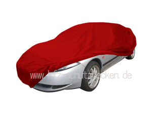 Car-Cover Satin Red mit Spiegeltasche für Cougar