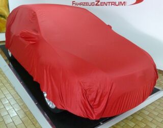 Car-Cover Satin Red mit Spiegeltaschen für Focus RS passend