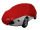 Car-Cover Samt Red with Mirror Bags for Ka
