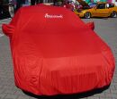 Car-Cover Samt Red with Mirror Bags for Honda Pilot