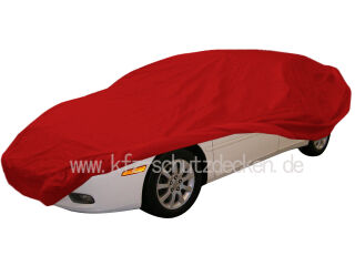 Car-Cover Satin Red mit Spiegeltasche für Lexus ES 300