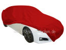 Car-Cover Satin Red mit Spiegeltasche für Lexus ISF