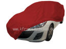 Car-Cover Satin Red mit Spiegeltasche für Mazda 6