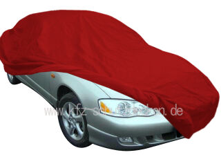Car-Cover Satin Red mit Spiegeltasche für Mazda Xedos 9