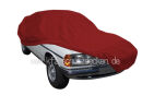 Car-Cover Samt Red with Mirror Bags for Mercedes 230-280CE Coupe (W123)