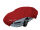Car-Cover Satin Red mit Spiegeltasche für Peugeot 407 & Coupe