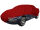 Car-Cover Satin Red mit Spiegeltasche für Renault Megane