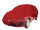 Car-Cover Satin Red mit Spiegeltaschen für Renault Twingo