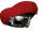 Car-Cover Samt Red with Mirror Bags for Rolls-Royce Silver Ghost