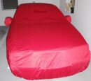 Car-Cover Samt Red with Mirror Bags for Volvo C 70 / S 70