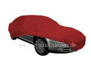 Car-Cover Samt Red with Mirror Bags for VW Phaeton