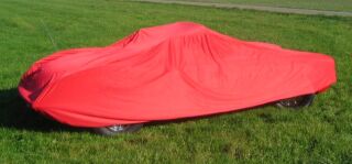 Car-Cover Satin Red für Chevrolet Corvette C1