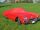 Car-Cover Samt Red for Chevrolet Corvette C1
