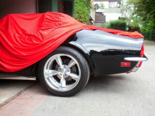 Car-Cover Satin Red für Chevrolet Corvette C3