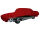 Car-Cover Samt Red for Facel Vega  HK 500