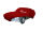 Car-Cover Samt Red for Lancia Flaminia Coupe