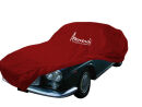 Car-Cover Samt Red for Lancia Flavia Coupe