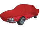 Car-Cover Samt Red for Lancia Fulvia Coupé