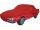 Car-Cover Samt Red for Lancia Fulvia Coupé