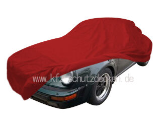 Car-Cover Satin Red für Porsche 911 Speedster
