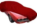 Car-Cover Samt Red for Alfa Romeo Montreal