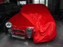 Car-Cover Samt Red for Alfa Romeo Touring Spider