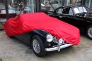 Car-Cover Samt Red for Austin Healey 3000