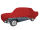 Car-Cover Samt Red for Borgward Arabella