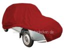 Car-Cover Samt Red for Citroen 2 CV / Ente