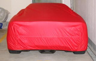 Car-Cover Satin Red für Ferrari F360 und F360 Spider