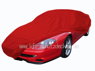 Car-Cover Satin Red für Ferrari 550