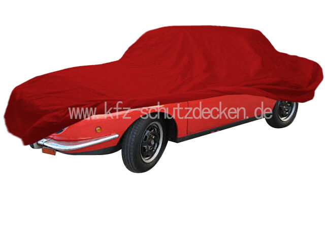 Autoabdeckung - Vollgarage - Car-Cover Samt Red für Fiat 850 Sport Sp