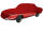 Car-Cover Samt Red for Fiat 850 Sport Spider & Coupe