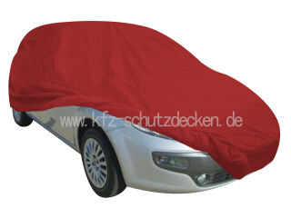 Car-Cover Satin Red für Fiat Grande Punto