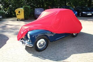 Car-Cover Satin Red für Fiat Topolino