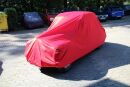 Car-Cover Samt Red for Fiat Topolino
