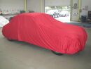 Car-Cover Samt Red for Jaguar MK2