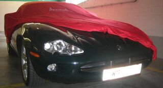 Car-Cover Satin Red für Jaguar XK8