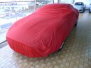 Car-Cover Samt Red for Jaguar XKR