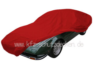 Car-Cover Satin Red für Lamborghini Jarama