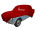 Car-Cover Samt Red for Lancia Appia