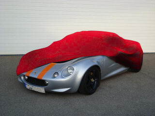 Car-Cover Samt Red for Lotus Elise S1