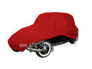 Car-Cover Samt Red for Mercedes 170
