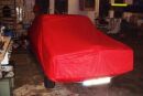 Car-Cover Samt Red for Mercedes 230-280CE Coupe /8 (W114)