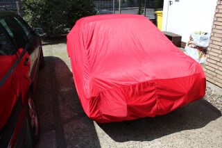 Car-Cover Satin Red für MG-B